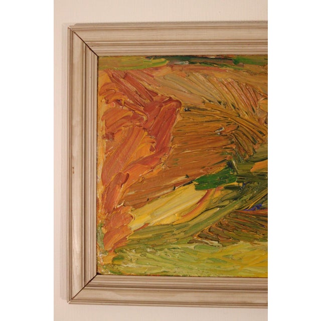 Curt Agge, Waves, 1950s, Oil on Panel, Framed For Sale - Image 11 of 18