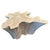 Andrianna Shamaris Amorphous Bleached Teak Wood Coffee Table For Sale - Image 15 of 18
