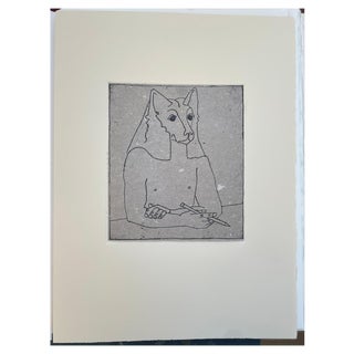 François-Xavier Lalanne, Anubis, 2005, Etching For Sale