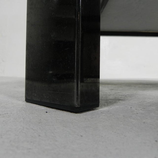 Gold Hollywood Regency Fedam Coffee Table in Marble in Steel Frame, 1970s For Sale - Image 8 of 16