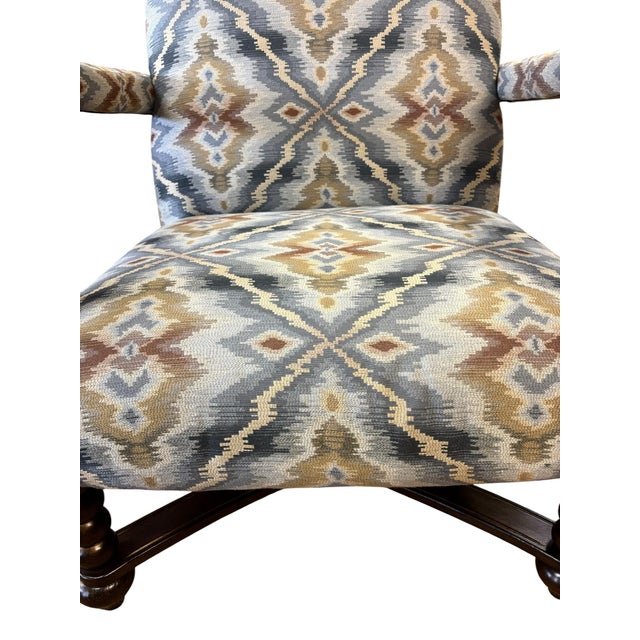 Traditional Vintage Spanish Colonial Revival/Monterrey Style Armchair For Sale - Image 3 of 12