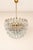 DUTIES INCLUDED An exceptional and highly decorative Murano glass chandelier composed of 111 handblown “poliedri”...