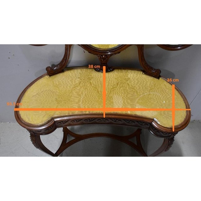 Louis XVI Style Dressing Table in Walnut For Sale - Image 18 of 18