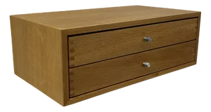 Model 128 Wall Console in Oak by Kai Kristianen for Aksel Kjersgaard, Denmark, 1960s