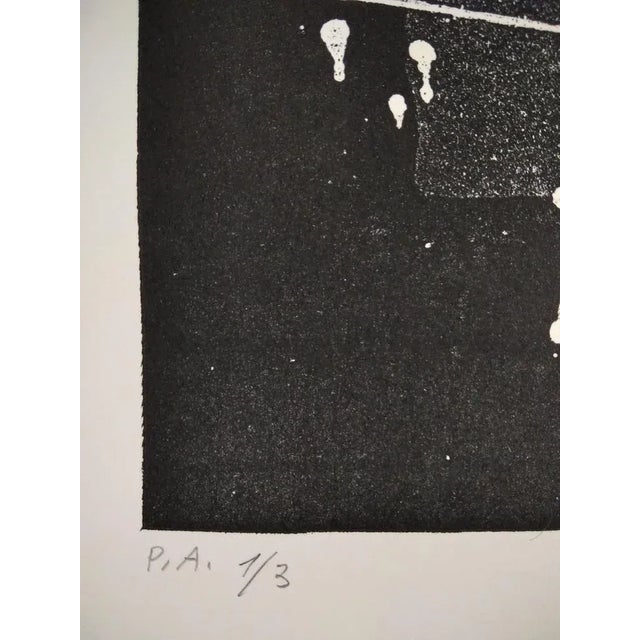 1970s Will Faber, Untitled, 1974, Lithograph For Sale - Image 5 of 8