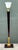 Wood Vintage Deco Zebra Wood and Brass Floor Lamp For Sale - Image 7 of 12