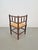 Wood Vintage Bobbin Oak Corner Chair, 1950s For Sale - Image 7 of 8