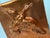 Cabin Arts & Crafts High Relief Vintage Copper Wrapped Flying Duck Bookends, Bruce Fox Style- A Pair For Sale - Image 3 of 12