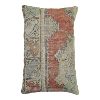 Mid 20th Century Large Anatolian Turkish Rug Pillow For Sale