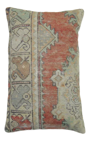 Mid 20th Century Large Anatolian Turkish Rug Pillow