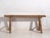 Antique Oriental Wooden Bench For Sale - Image 6 of 9
