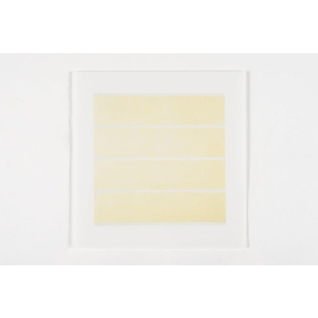 Agnes Martin Limited Edition Lithograph Print Set of 10, Minimalist Abstract Wall Art, 1990s For Sale - Image 17 of 18