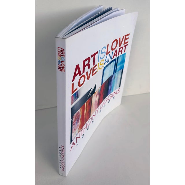 Anthony Liggins Abstract Acrylic Painting and Signed Book "Who Loves You Baby" - Set of 2 For Sale - Image 9 of 13