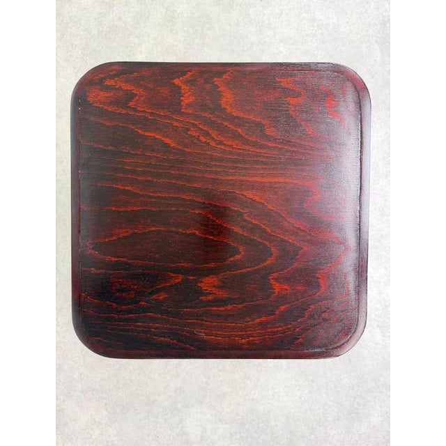 Wood Vienna Secession Bentwood No. 412 Side Table by Otto Wagner for Thonet, 1904 For Sale - Image 7 of 14