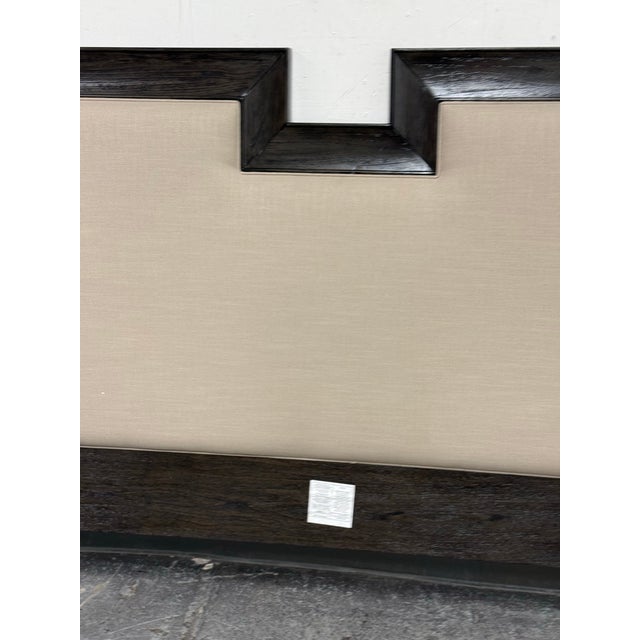 Brown Eastern King Size Brownstone Logan Headboard For Sale - Image 8 of 12