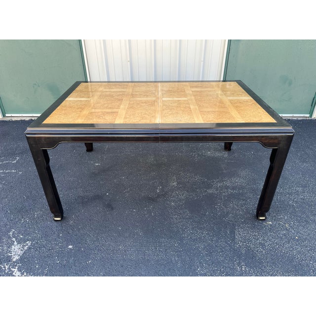 An absolutely stunning Asian inspired dining table by Century Furniture. In the Chin Hua collection designed by Raymond...