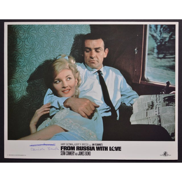 Original UK Lobby Card of Terence Young´s movie ''James Bond 007 - From Russia with love'', UK 1963. Actors: Sean Connery...