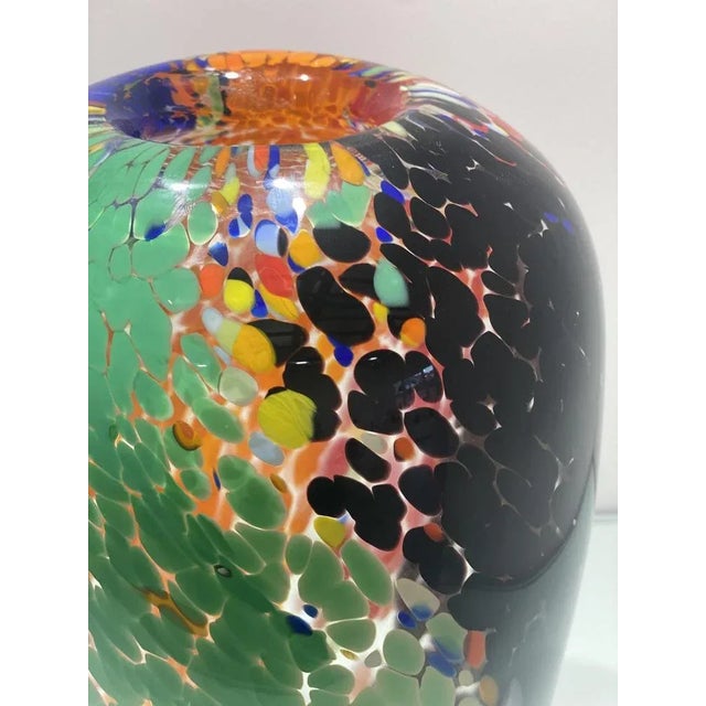 Rostrato Blue Murano Glass Vase from Simoeng For Sale - Image 8 of 10