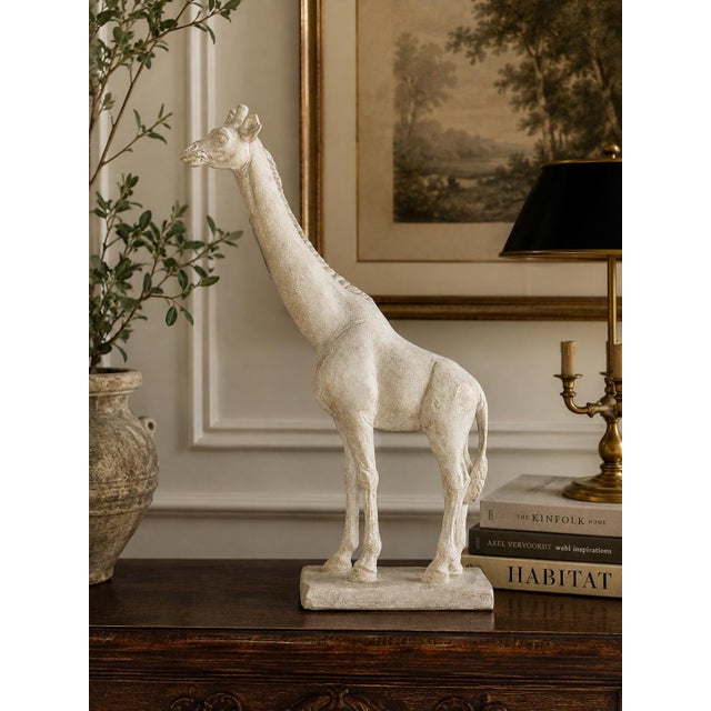 Contemporary Vintage Austin Productions Standing Giraffe Sculpture, 1981 For Sale - Image 3 of 10