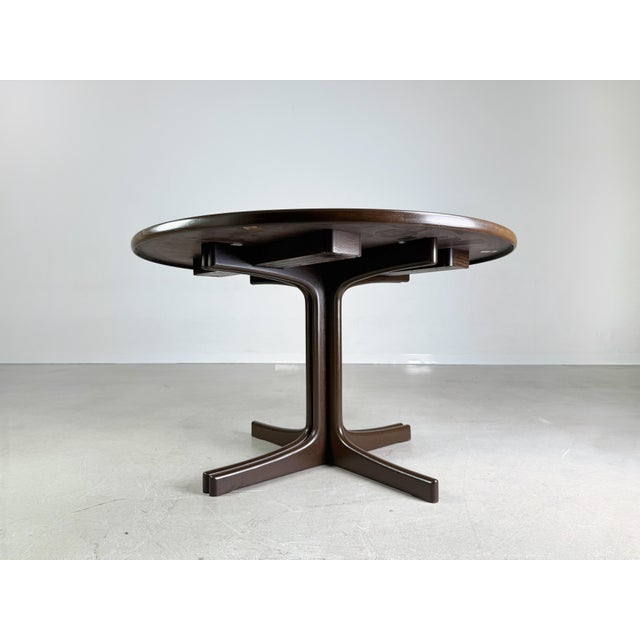 Wood Mid-Century Teak Dining Table by J. O. Carlsson and Karl Erik Ekselius, 1950s For Sale - Image 7 of 9