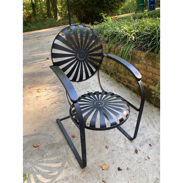 Mid 20th Century Mid 20th Century Francois Carre Cantilever Rockers - A Pair, Attributed For Sale - Image 5 of 9