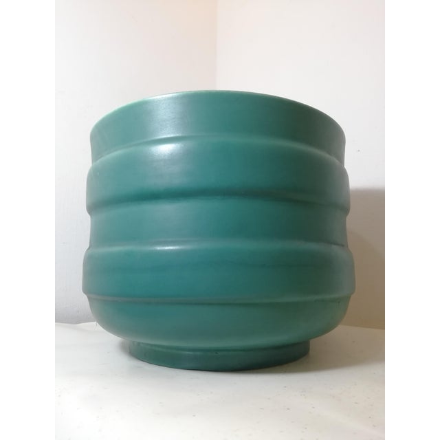 Large Futurist Vase by Giovanni Gariboldi for Richard Ginori San Cristoforo, Italy, 1930s For Sale - Image 14 of 14