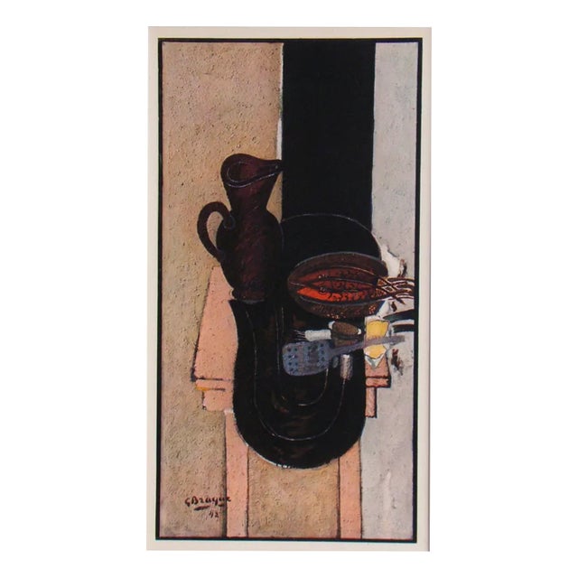 Georges Braqu, La Table de Cuisine, 1946, Heliogravure, Framed For Sale