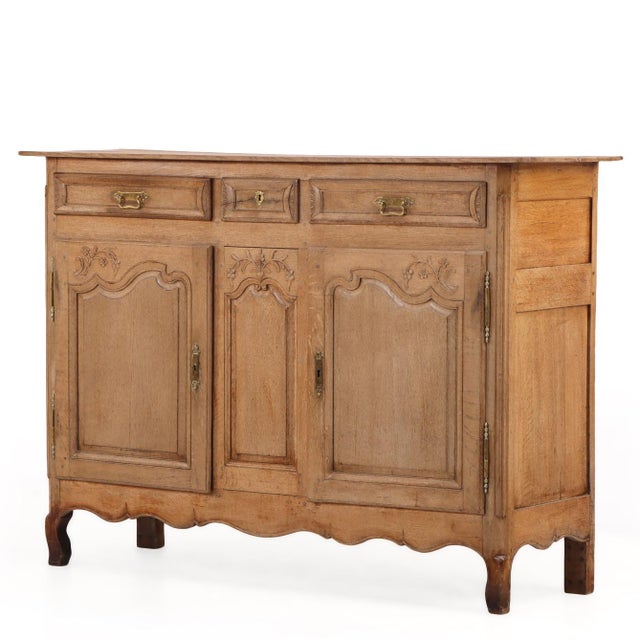 French Provincial French Provincial Oak Sideboard, 19th C. For Sale - Image 3 of 5