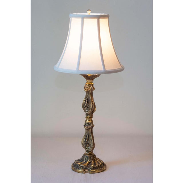 Art Nouveau 20th Century French Lamp For Sale - Image 3 of 9