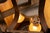 Mid 20th Century Mediterranean Bronze Tone Faux Alabaster Lantern Pendant For Sale - Image 10 of 10
