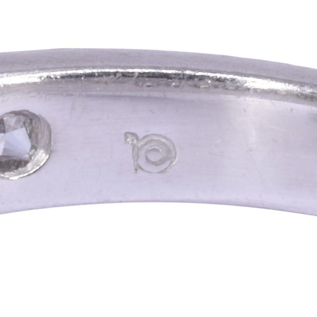 2000 - 2009 Early 21st Century GIA Certified 2.06 Carat Diamond Center Engagement Ring Size 5.25 For Sale - Image 5 of 6