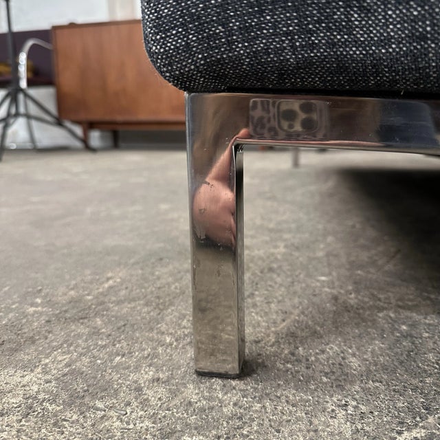 Chrome Mid Century Modern Dux Loveseat 2 of 2 For Sale - Image 8 of 10