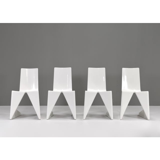 LRC Dining Chairs by Wiel Arets for Lensvelt, 2005, Set of 4 For Sale - Image 3 of 12