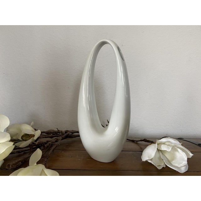 Free Shape Porcelain Kummet Vase by Beate Kuhn for Rosenthal Art Department, 1950s For Sale - Image 6 of 15