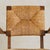 French Wood + Rush Armchair, 1940s For Sale - Image 9 of 18