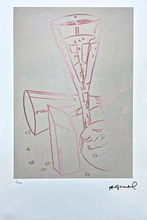 After Andy Warhol, Committee Drawing, 1980s, Lithograph