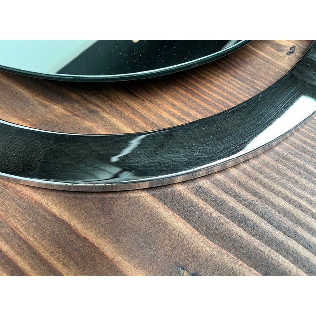 Bauhaus Mirror in Chrome Steel, 1950s For Sale - Image 9 of 17