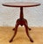 Mid Century Walnut With Marquetry Round Side Table, 1950s For Sale - Image 6 of 9