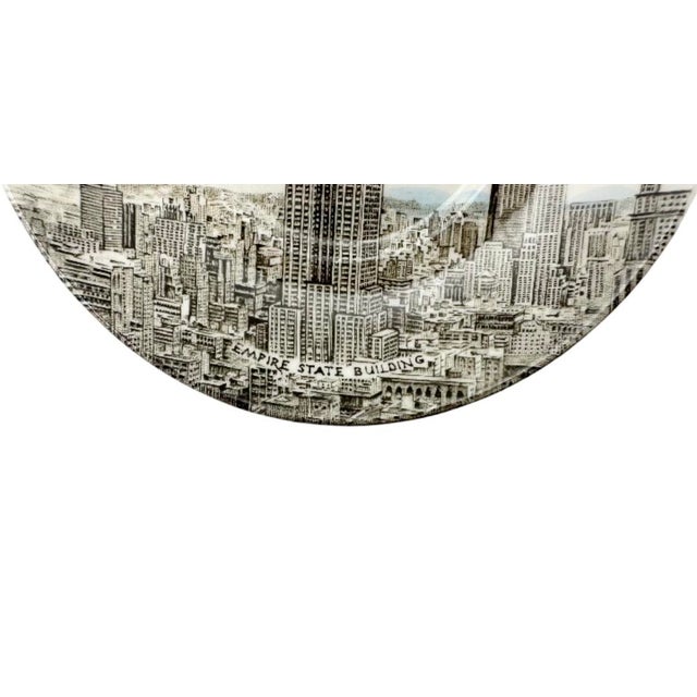 Vintage Johnson Brothers Empire State Building Nyc Demitasse Cup & Saucer For Sale - Image 9 of 11