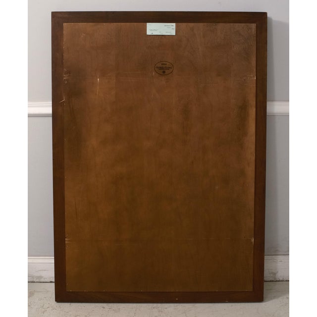 Henkel Harris Model H-8 Beveled Glass Mahogany Mirror For Sale In Philadelphia - Image 6 of 8