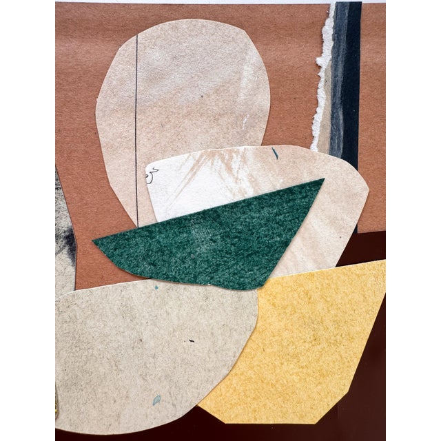 2020s "New Directive 5" Original Mixed-Media Collage on Paper by Zac Woodiel For Sale - Image 5 of 8