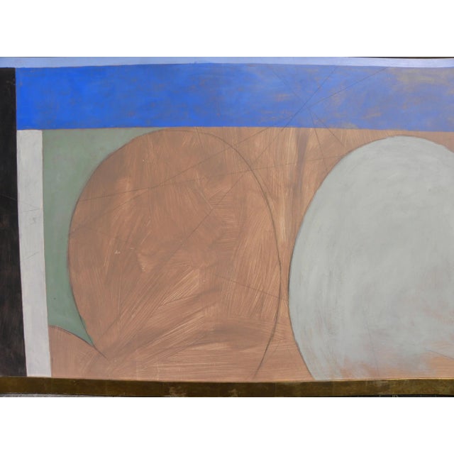 Contemporary 2001 Contemporary Modern Painting Signed WAHL, Framed For Sale - Image 3 of 13