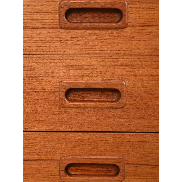 Scandinavian Sideboard in Teak, 1960s For Sale - Image 9 of 15