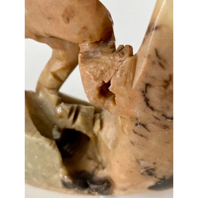 Asian Soapstone Monkey For Sale - Image 4 of 9