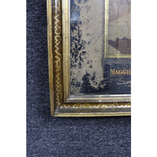 Victorian Needlepoint Tapestry of Napoleon Bonaparte Crossing the Alps For Sale - Image 4 of 18