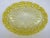Yellow Gold Amber Glass Diamond Pattern Candy Nut Dish Bowl For Sale In Miami - Image 6 of 11