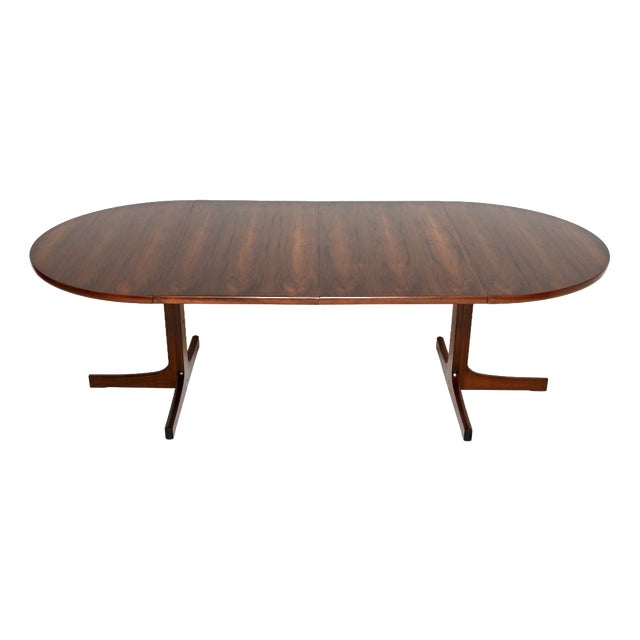 Vintage Danish Extending Dining Table, 1960s For Sale