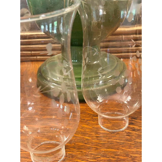 Metal Mid 20th Century Solid Brass Wall Candle Sconces - A Pair For Sale - Image 7 of 9