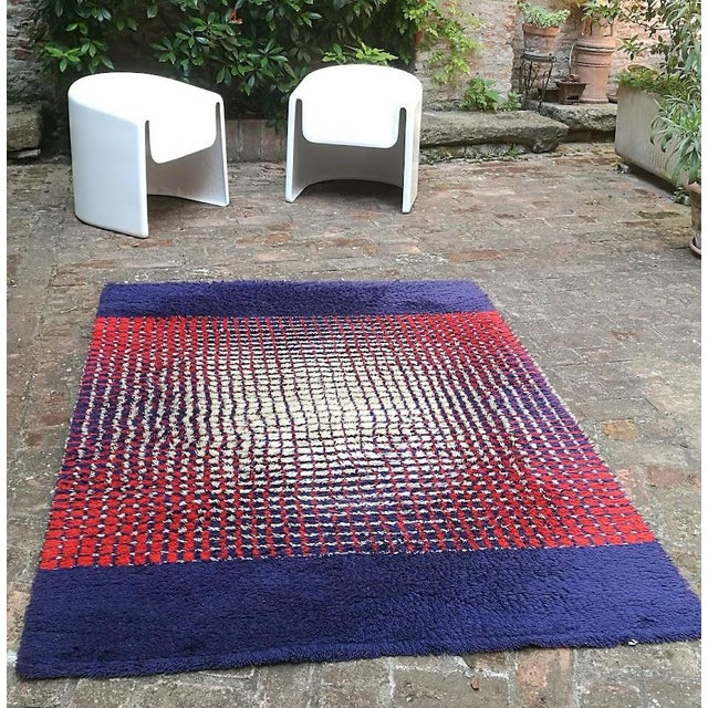 Kyoto Wool Rug by Gaetano Pesce, Italy, 1969 For Sale - Image 14 of 18
