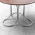 Brown Table with Marble Top and Metal Frame in the style of Giotto Stoppino, 1970s For Sale - Image 8 of 11